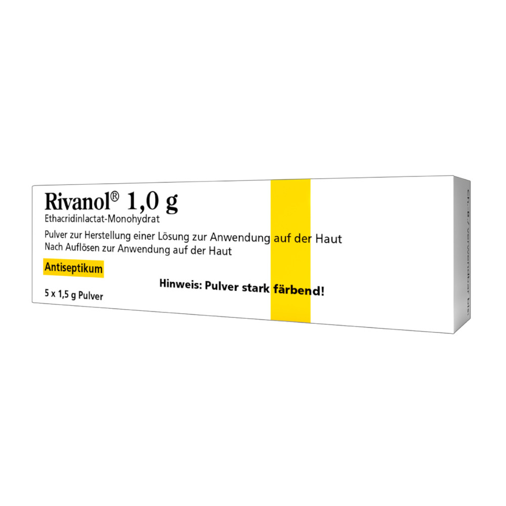 Rivanol 1,0g 5 St Pulver