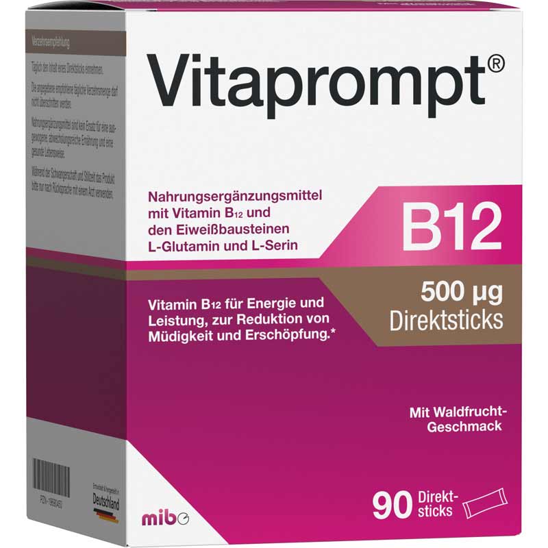 Vitaprompt B12 500 Direktsticks 90 St Beutel