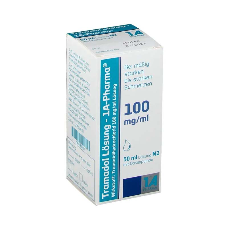 Tramadol Lösung-1 A Pharma 50 ml Lösung zum Einnehmen