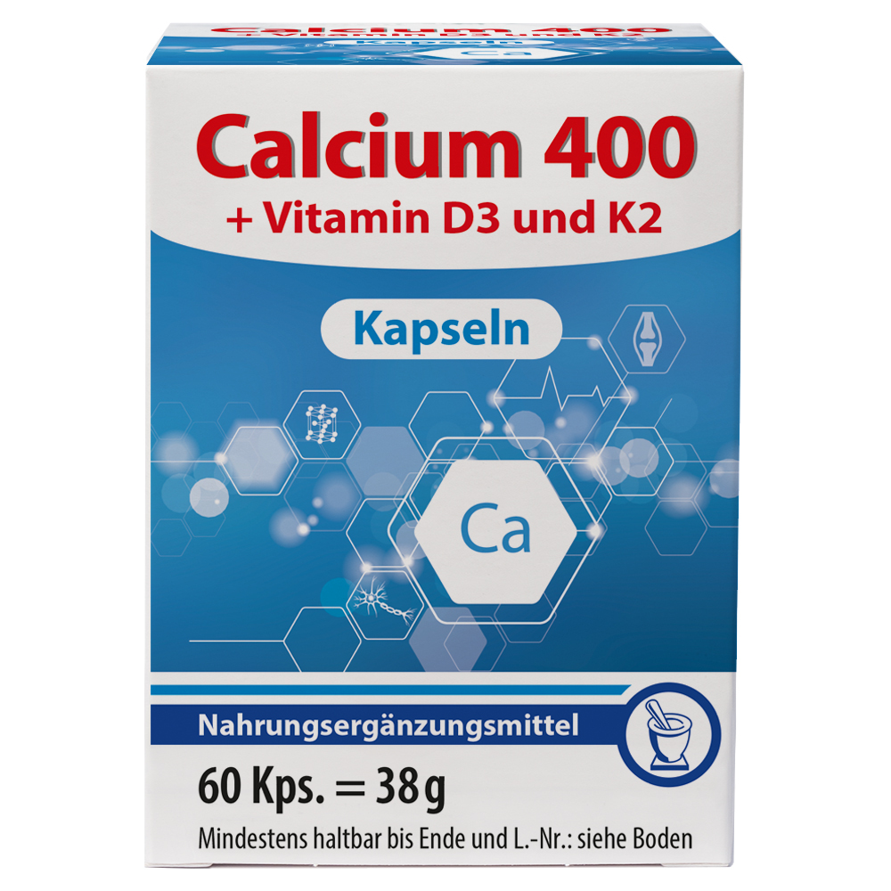 CALCIUM 400 Kapseln 60 St Kapseln