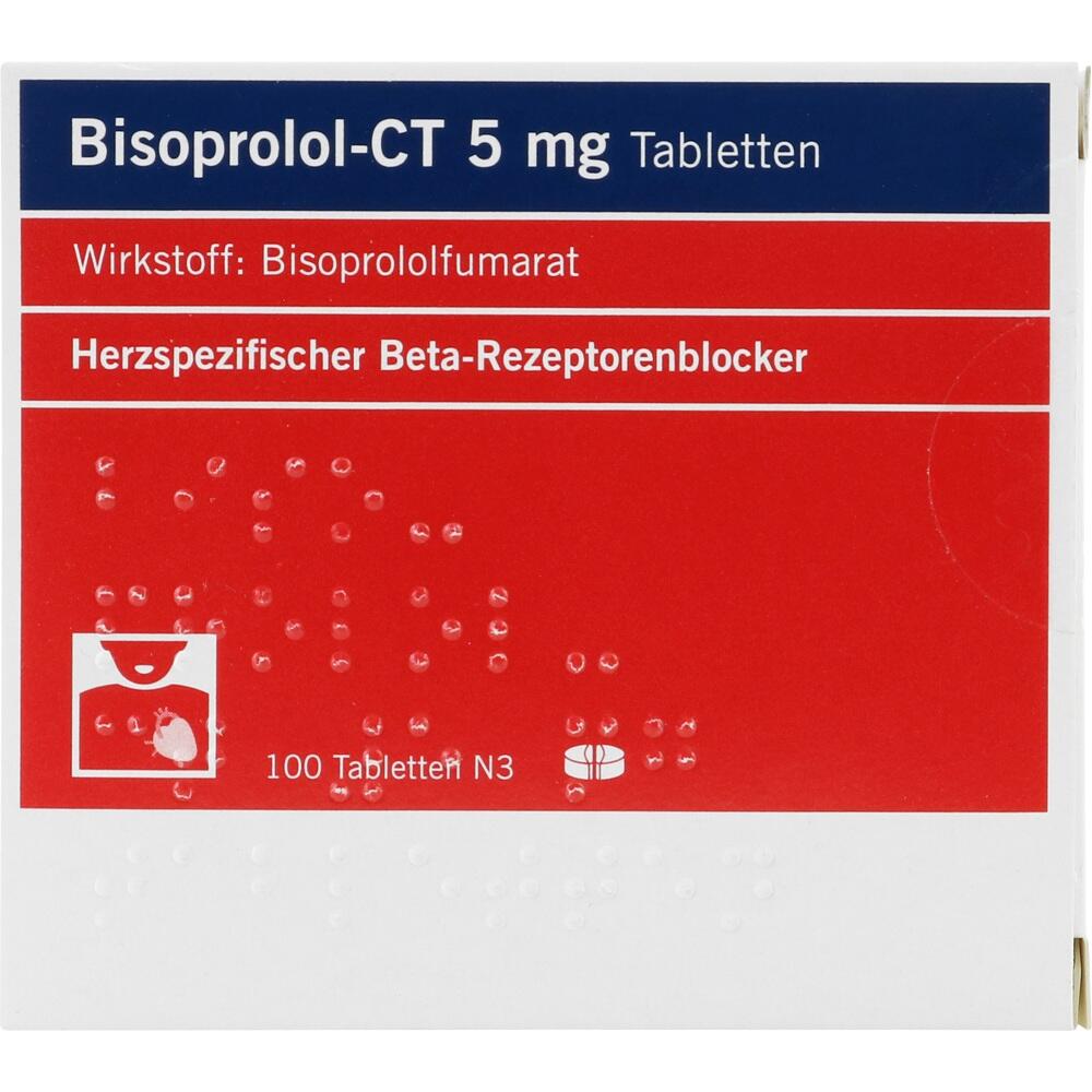 Bisoprolol-CT 5mg 100 St Tabletten