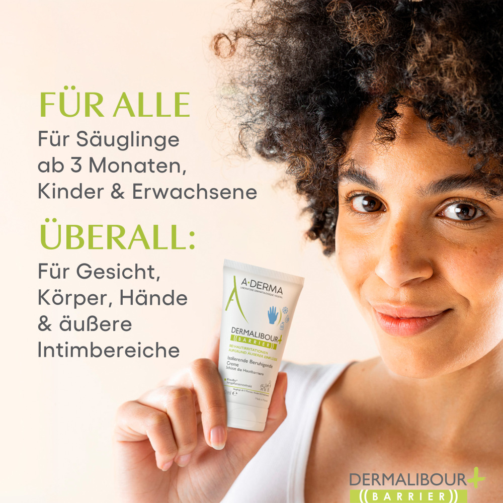 A-DERMA DERMALIBOUR+ BARRIER isolierende Creme 50 ml Creme
