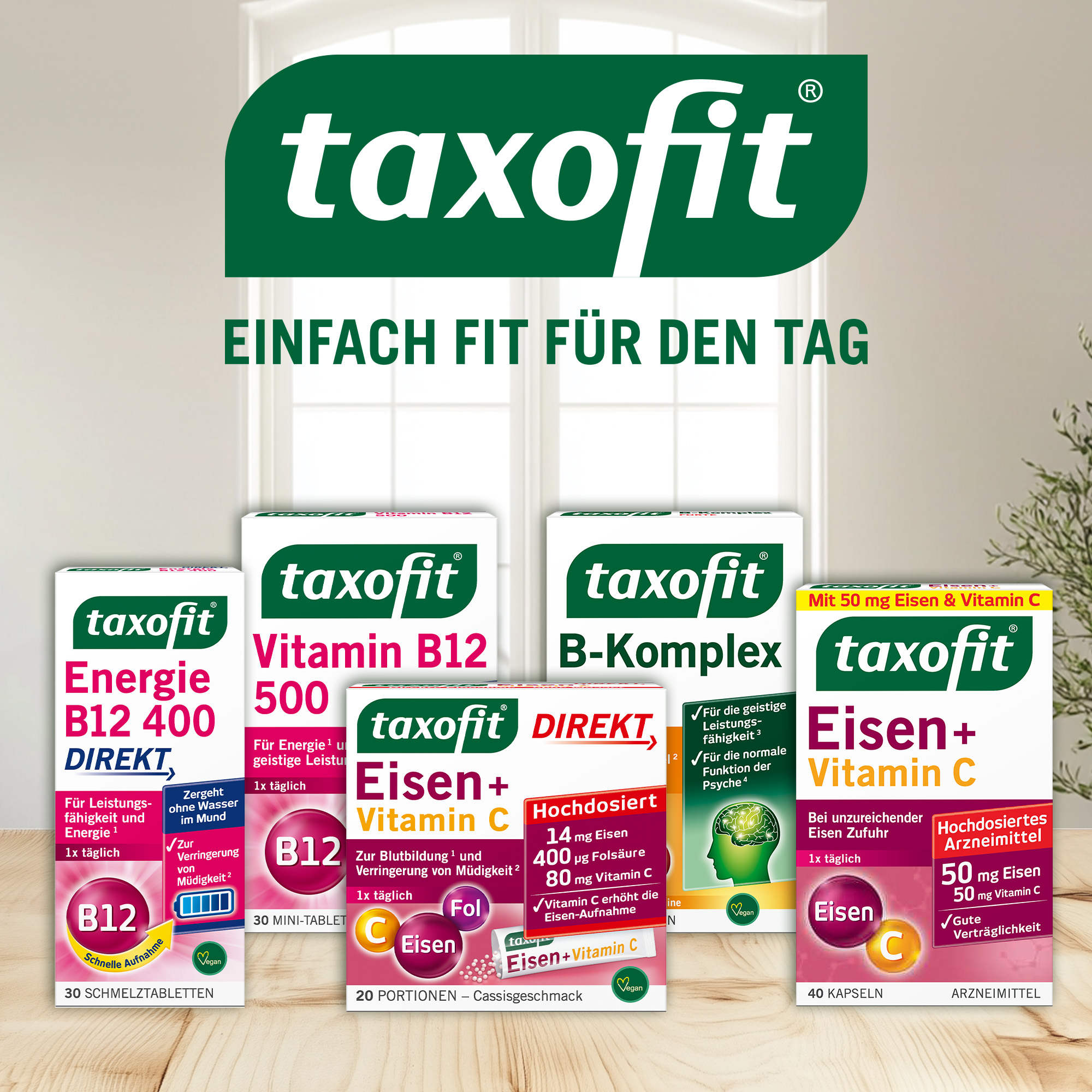 taxofit DIREKT Eisen + Vitamin C 20 St Granulat