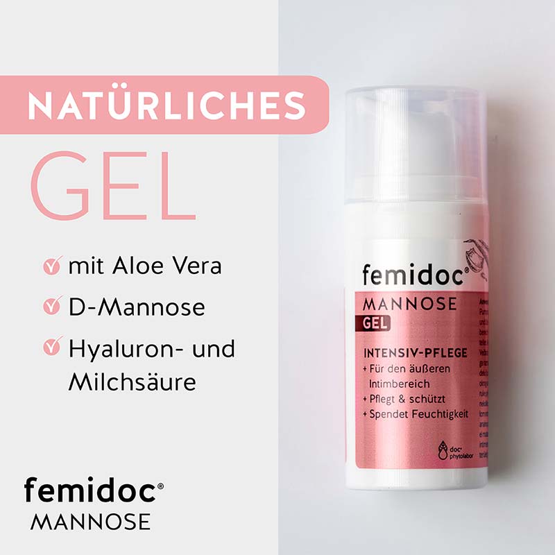 femidoc MANNOSE GEL INTENSIV PFLEGE 30 ml Gel