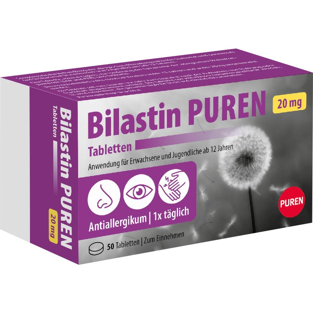 Bilastin PUREN 20 mg 50 St Tabletten