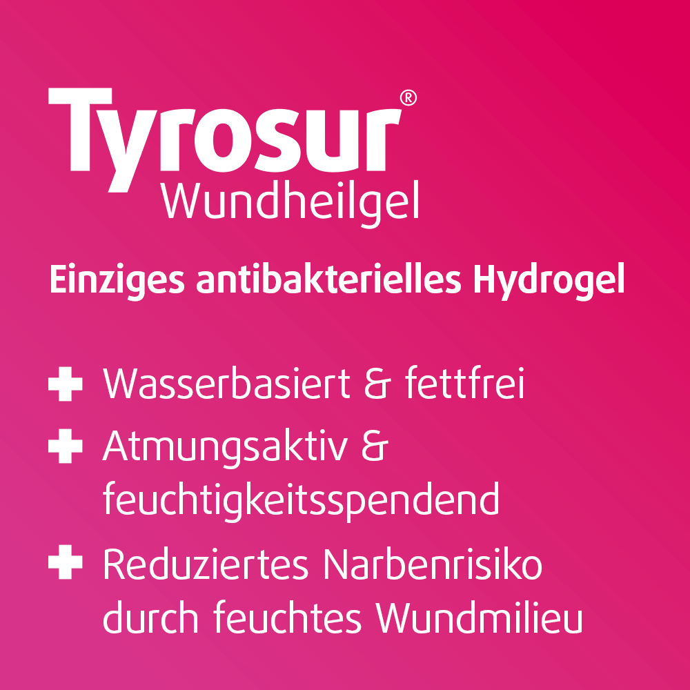 Tyrosur Wundheilgel 25 g Gel