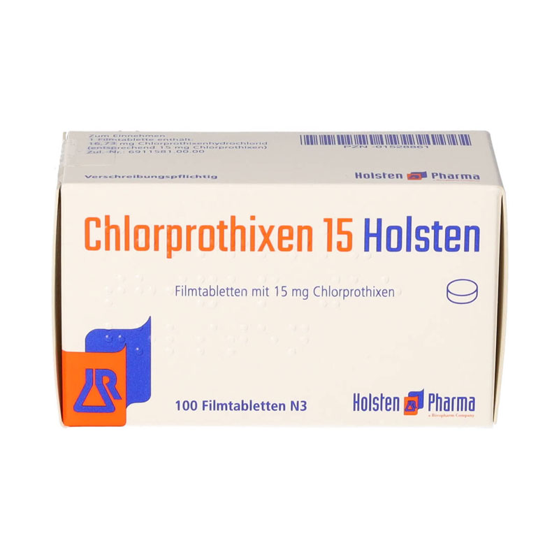 CHLORPROTHIXEN 15 Holsten Filmtabletten 100 St Filmtabletten