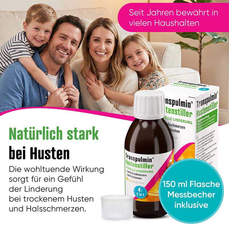 Transpulmin Hustenstiller 150 ml Sirup