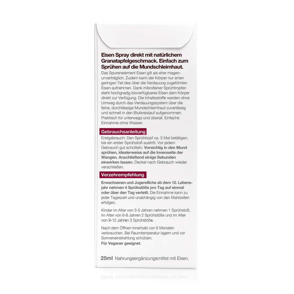BETTERYOU Eisen-Spray 5mg direkt 25 ml Spray