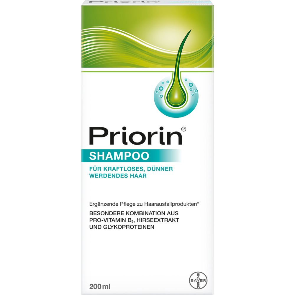 Priorin Shampoo für kraftloses dünner werdendes Haar 200 ml Shampoo