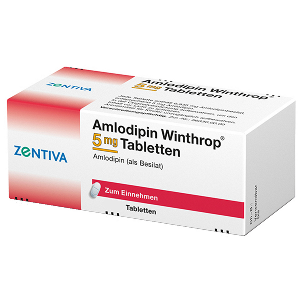 Amlodipin Winthrop 5mg 20 St Tabletten
