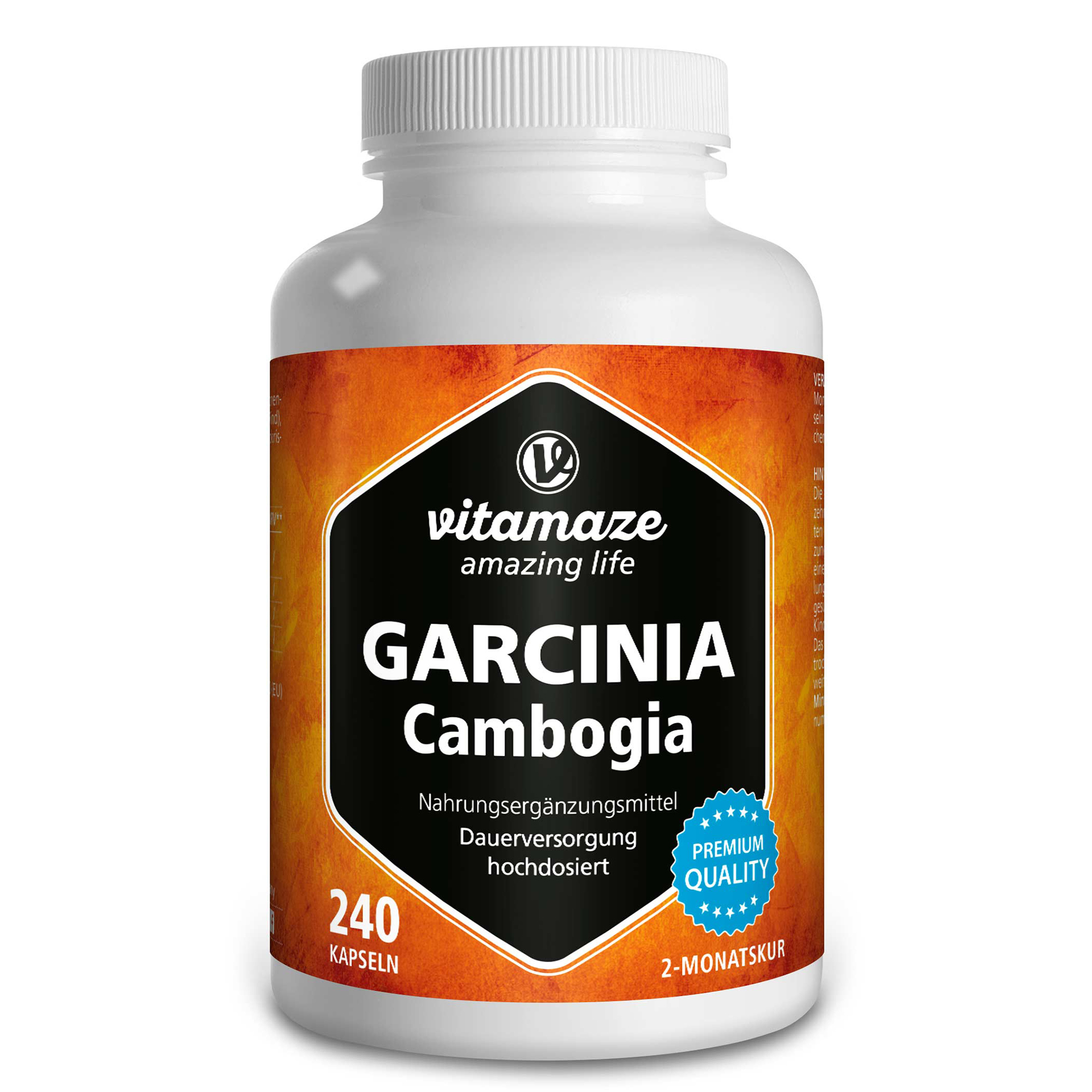 vitamaze GARCINIA CAMBOGIA + Cholin  240 St Kapseln