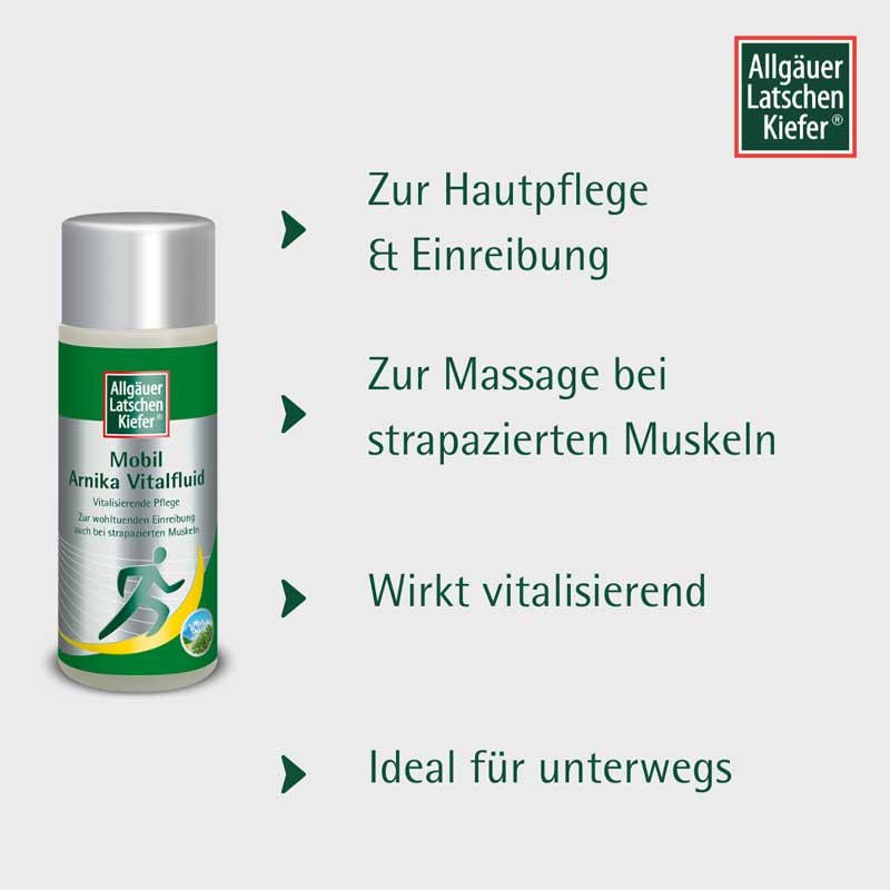 ALLGÄUER LATSCHENK. Arnika Vital Fluid 100 ml Körperpflege