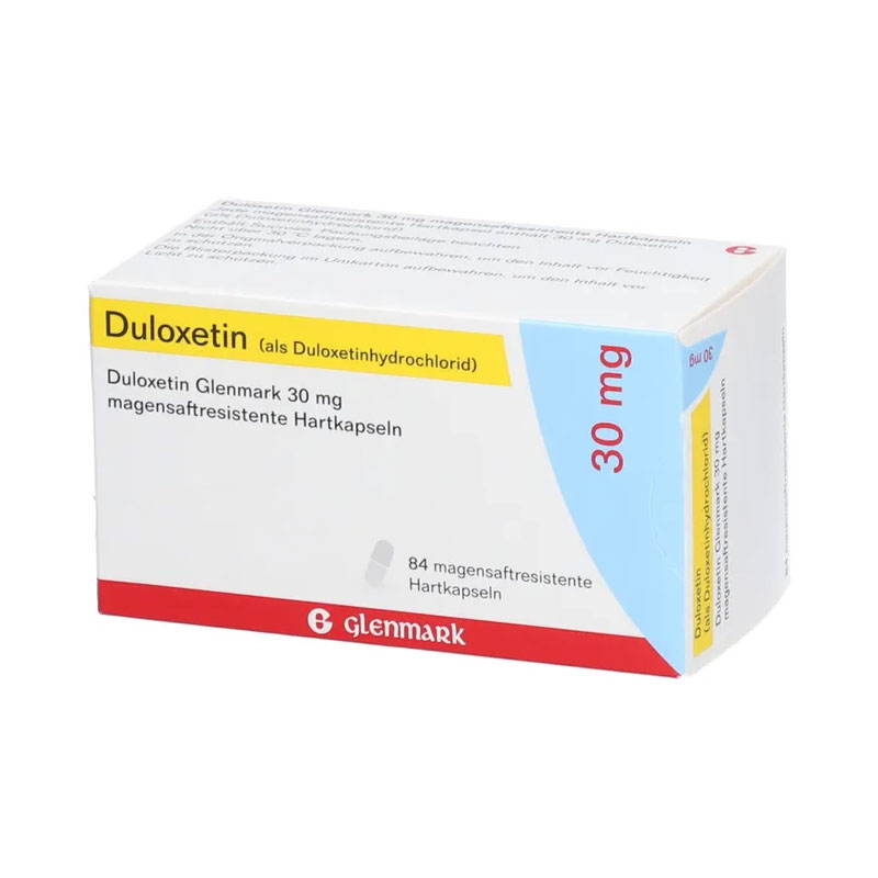 Duloxetin GLENMARK 30 mg 84 St Magensaftresistente Hartkapseln