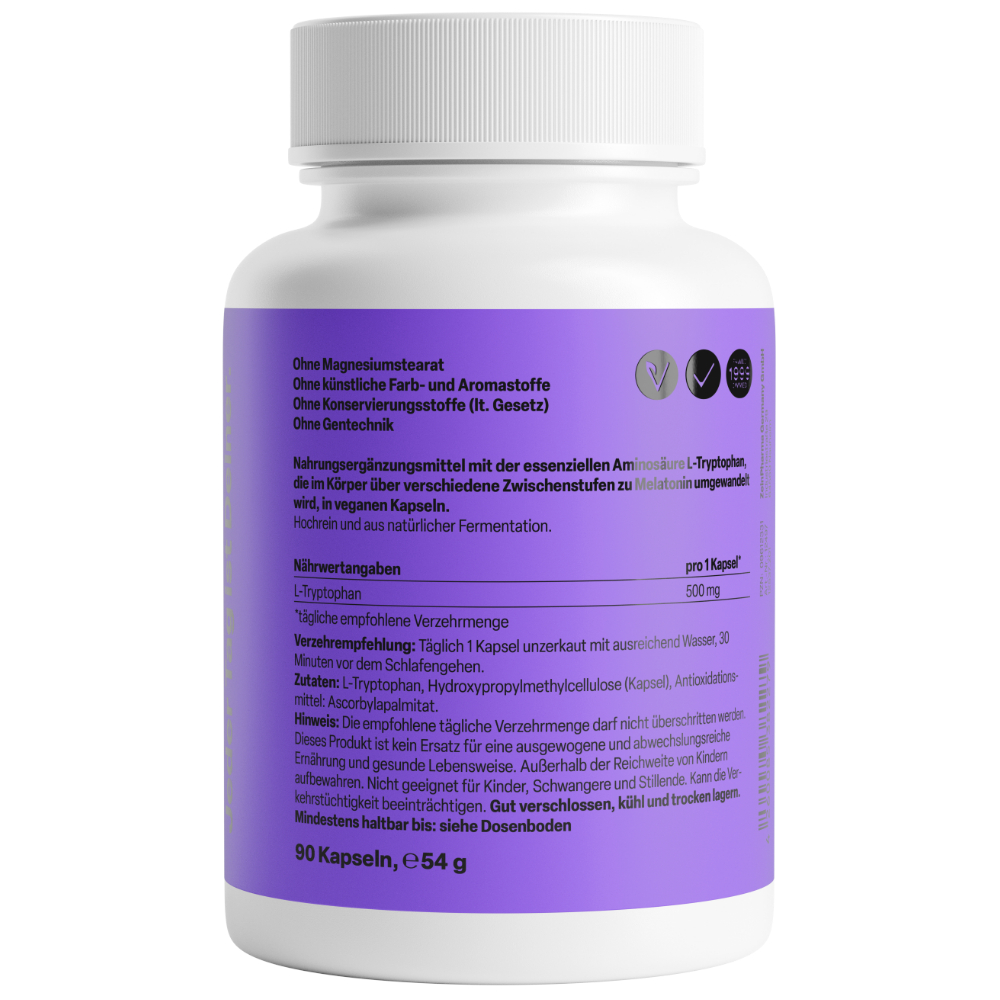 Zein PHARMA L-Tryptophan 500mg 90 St Kapseln