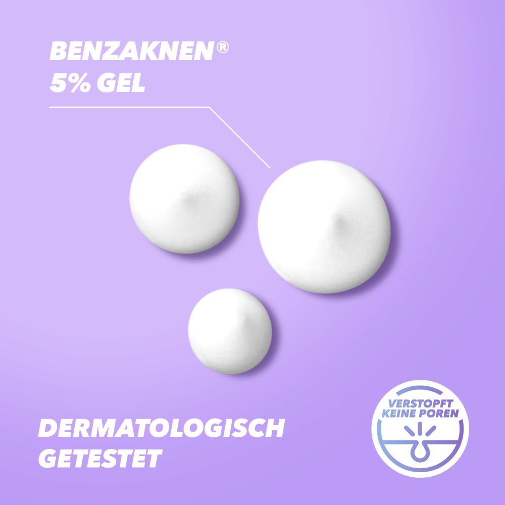 Benzaknen 5%  2X40 g Gel