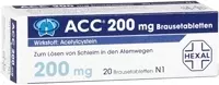 ACC 200mg 20 St Brausetabletten