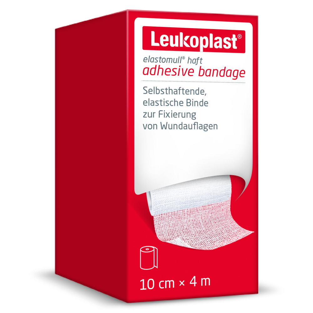 Leukoplast Elastomull Haft 10 cm x 4 m 1 St Verband