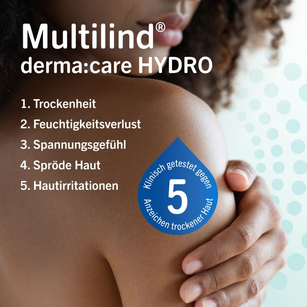 Multilind derma:care HYDRO FEUCHTIGKEITS-INTENSIV CREME 250 ml Creme