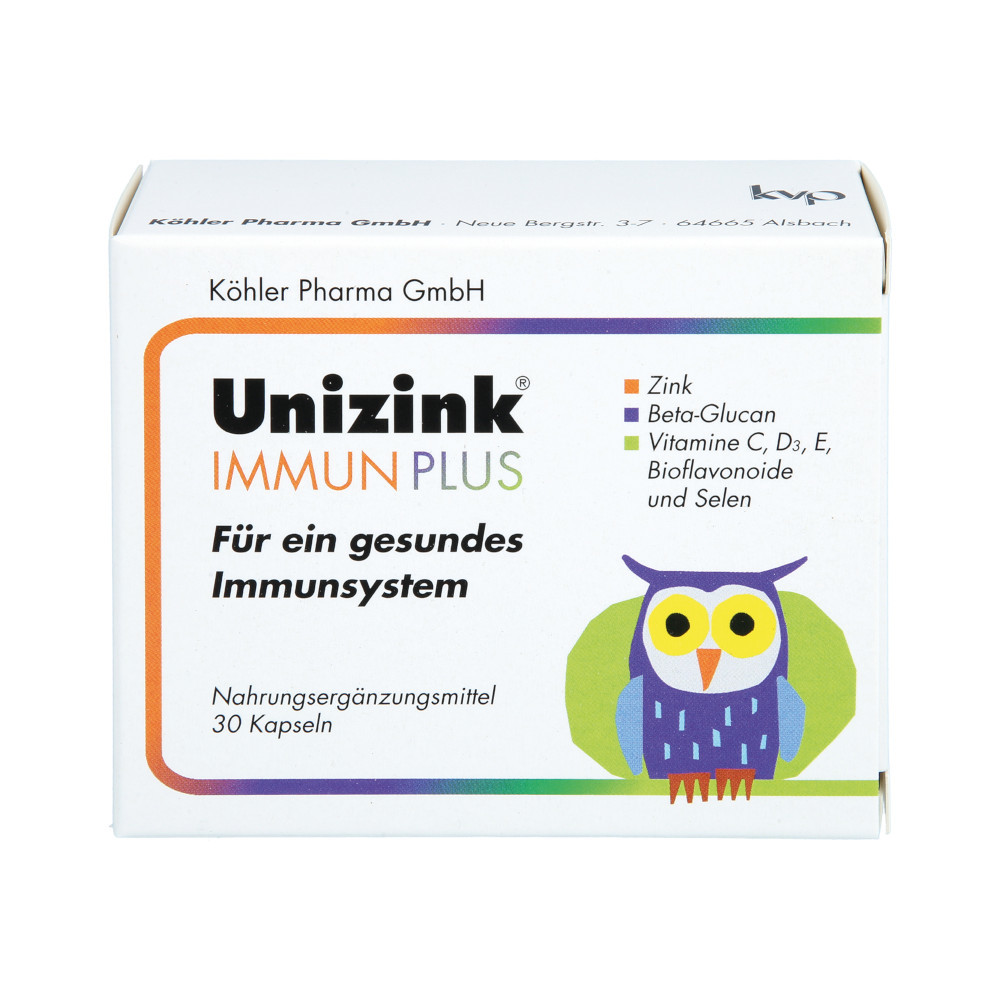 Unizink IMMUN PLUS 1X30 St Kapseln