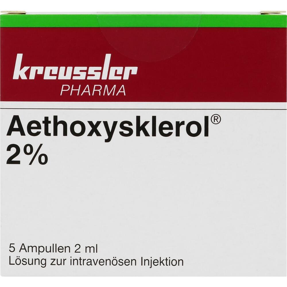 AETHOXYSKLEROL 2% Injektionslösung 5X2 ml Injektionslösung