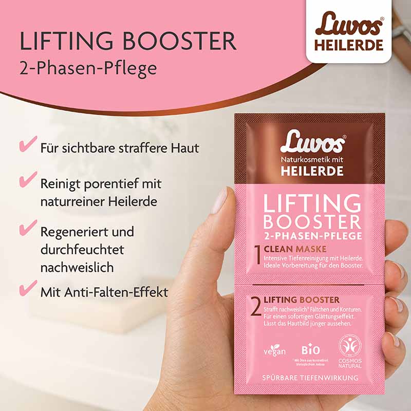 Luvos HEILERDE LIFTING BOOSTER 1 Packung Gesichtsmaske