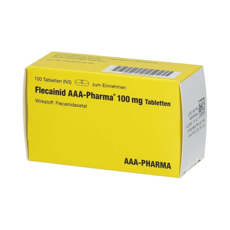 Flecainid AAA-Pharma 100 mg Tabletten 100 St Tabletten