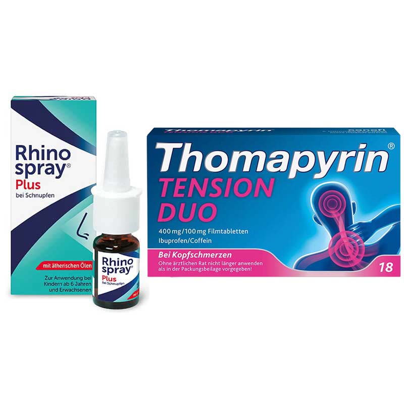 Thomapyrin und Rhinospray Set 1 Sparset