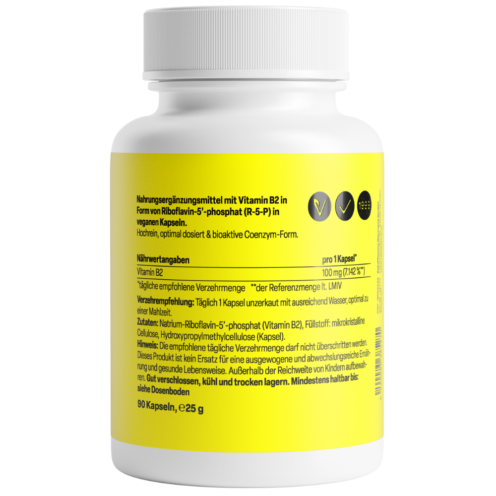 Zein PHARMA Bioaktives R-5-P Vitamin B2 100mg 90 St Kapseln