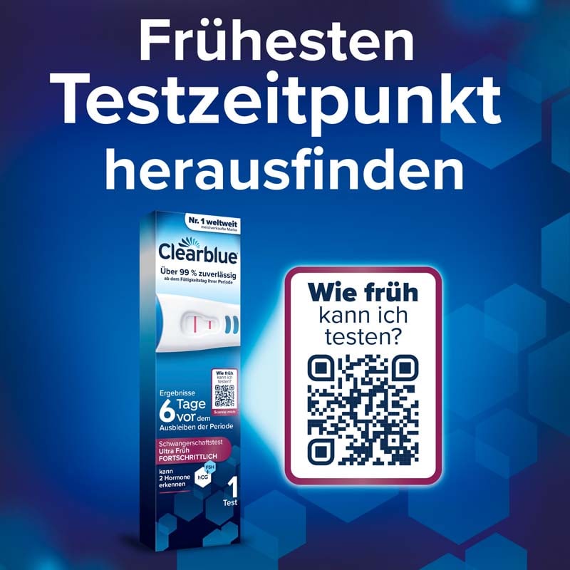 Clearblue Ultra Frühtest FORTSCHRITTLICH 1 St Test