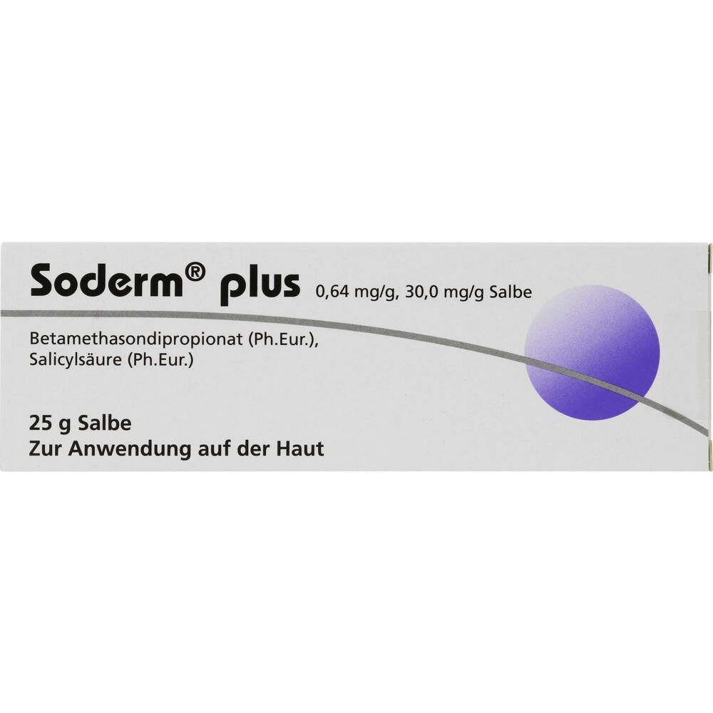 SODERM plus Salbe 25 g Salbe