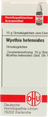 WYETHIA HELENIOIDES D 6 Globuli 10 g Globuli