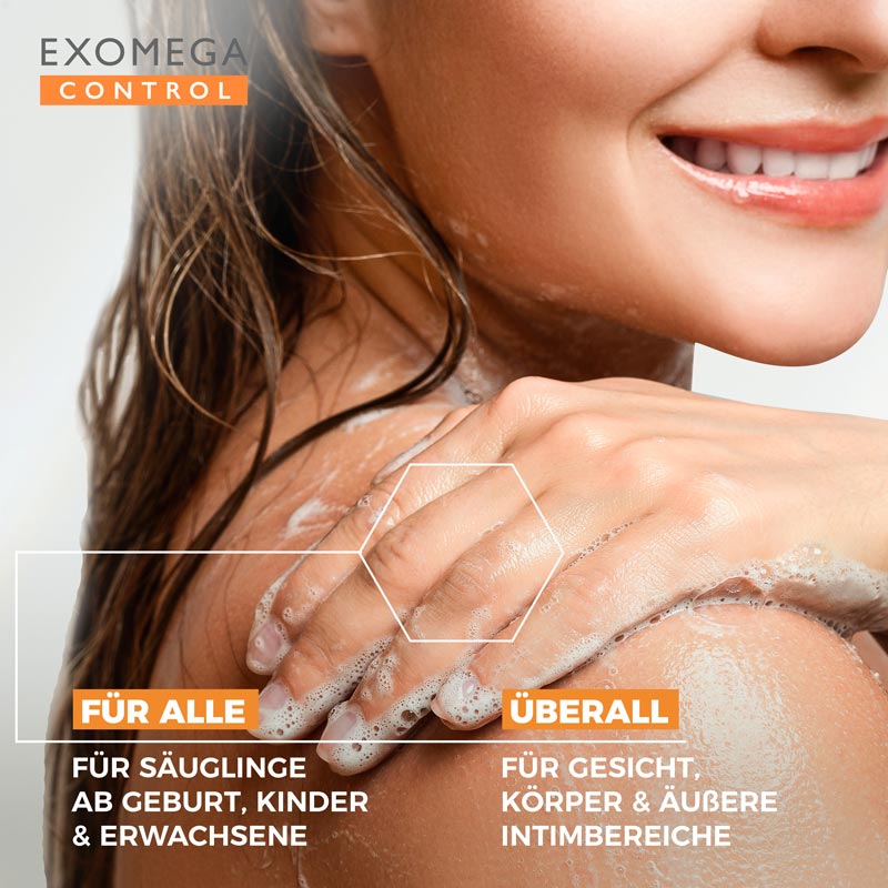 A DERMA EXOMEGA CONTROL 1 l Duschgel