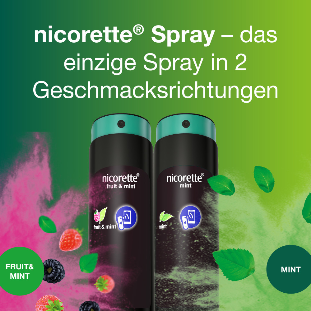 nicorette fruit & mint Spray 4er Set 2X2 St Spray
