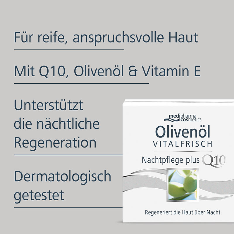 OLIVENÖL vitalfrisch Nachtpflege Creme 50 ml Creme