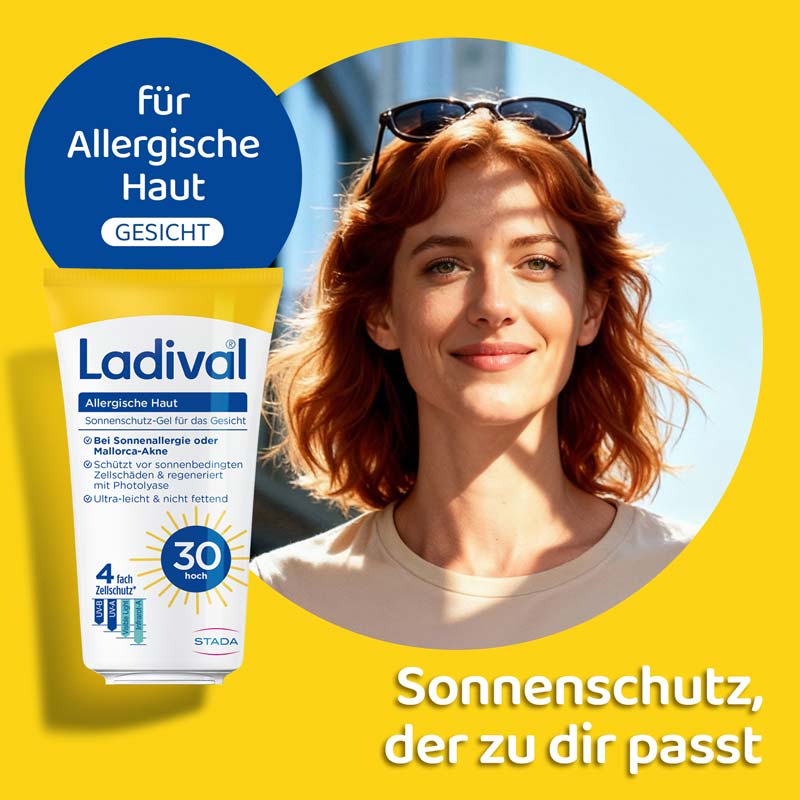 Ladival Allergische Haut Sonnenschutz-Gel Gesicht LSF 30 50 ml Gel