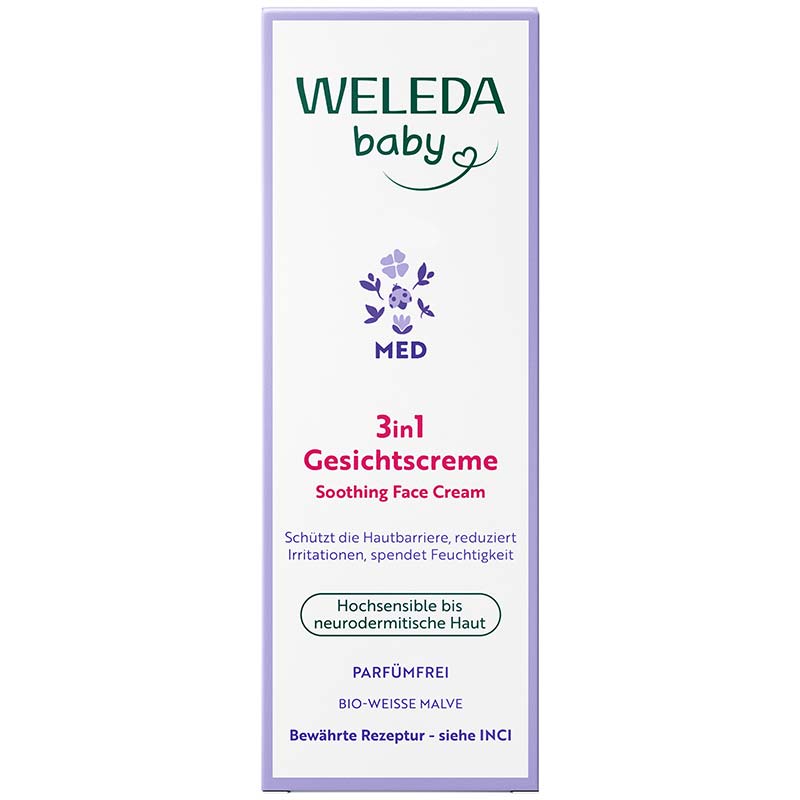 WELEDA baby MED 3in1 Gesichtscreme 50 ml Creme
