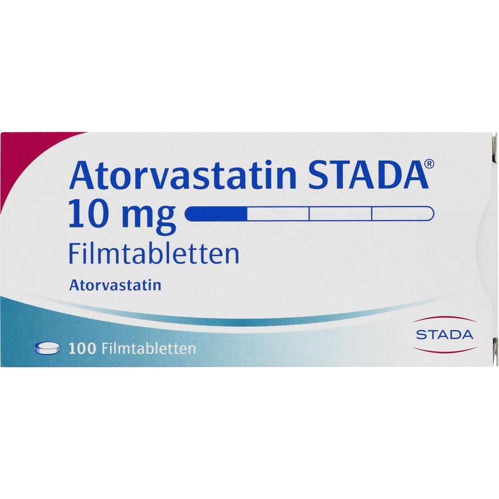 Atorvastatin STADA 10mg 100 St Filmtabletten