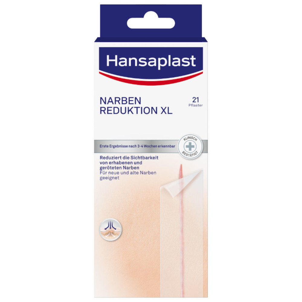 Hansaplast Narben Reduktion XL, 21 Pflaster 21 St Pflaster