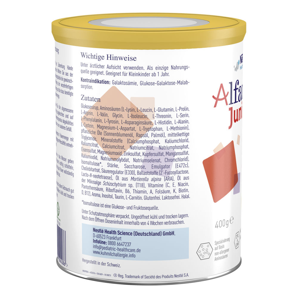 Alfamino Junior Vanille  1X400 g Pulver