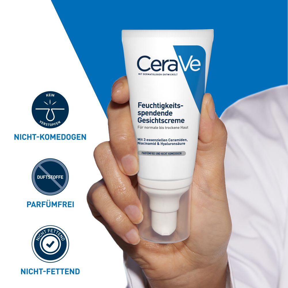 CeraVe Feuchtigkeitsspendende Gesichtscreme  52 ml Creme
