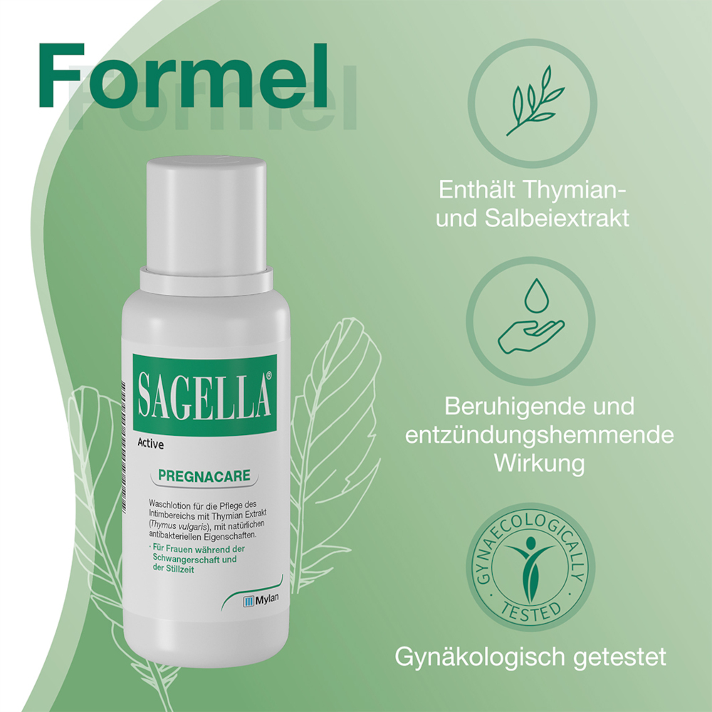 SAGELLA Active PREGNACARE 250 ml Lotion