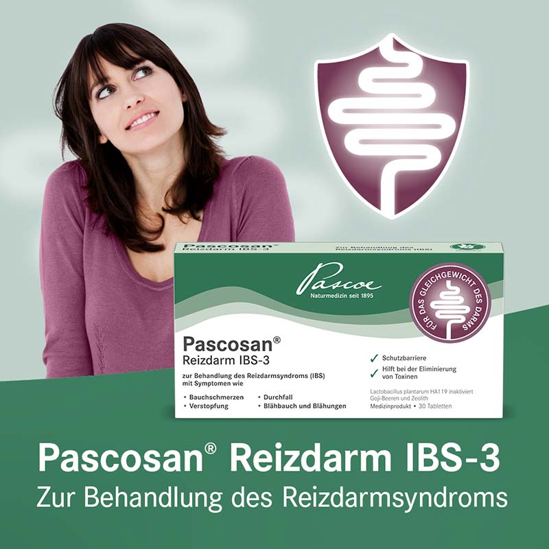 Pascoe Pascosan Reizdarm IBS-3 30 St Tabletten