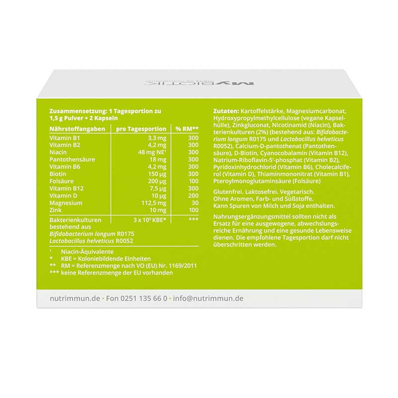 MyBIOTIK LIFE+ 1 St Kombipackung