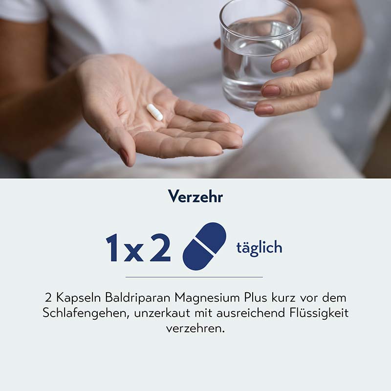 Baldriparan Magnesium + 120 St Kapseln