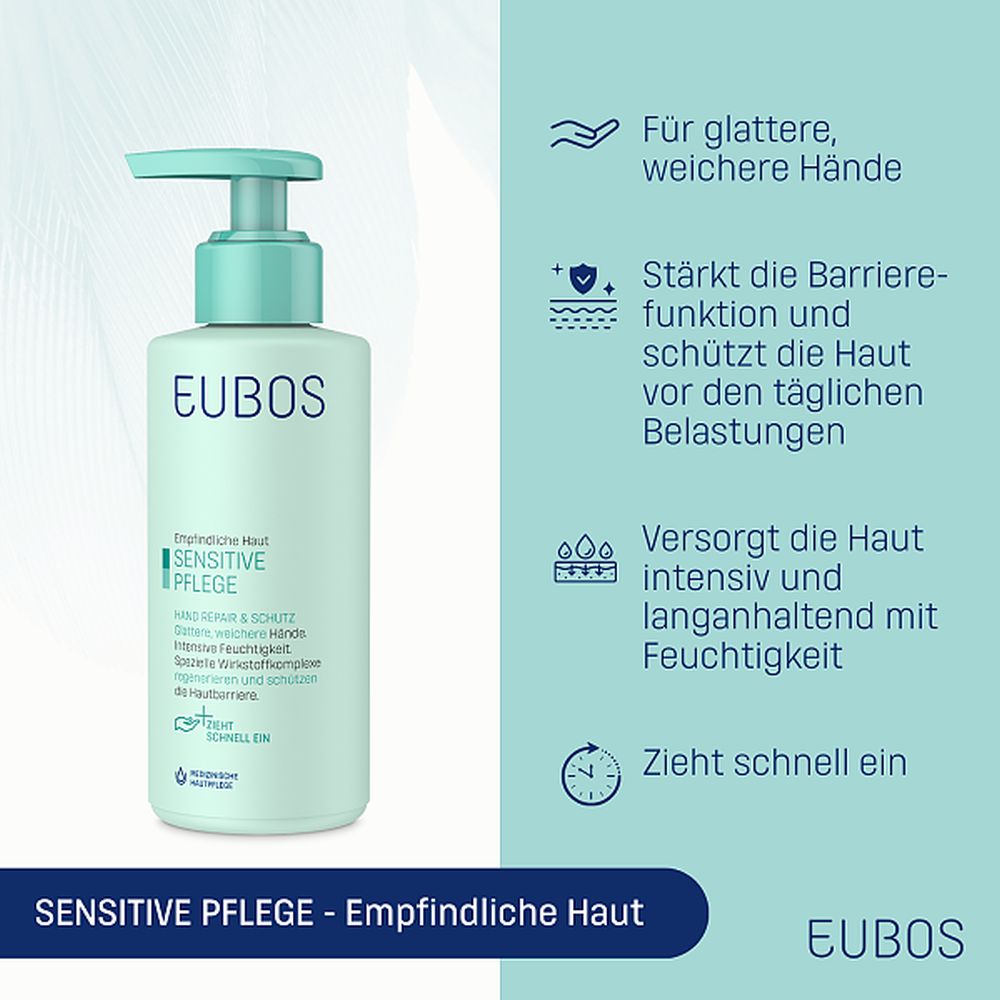 EUBOS SENSITIVE PFLEGE Repair & Schutz Handcreme 150 ml Creme