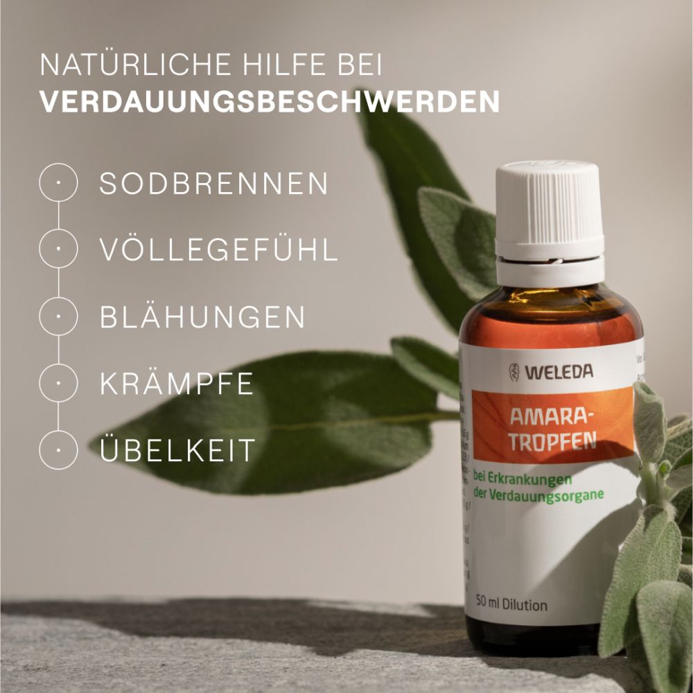WELEDA AMARA-TROPFEN 50 ml Dilution