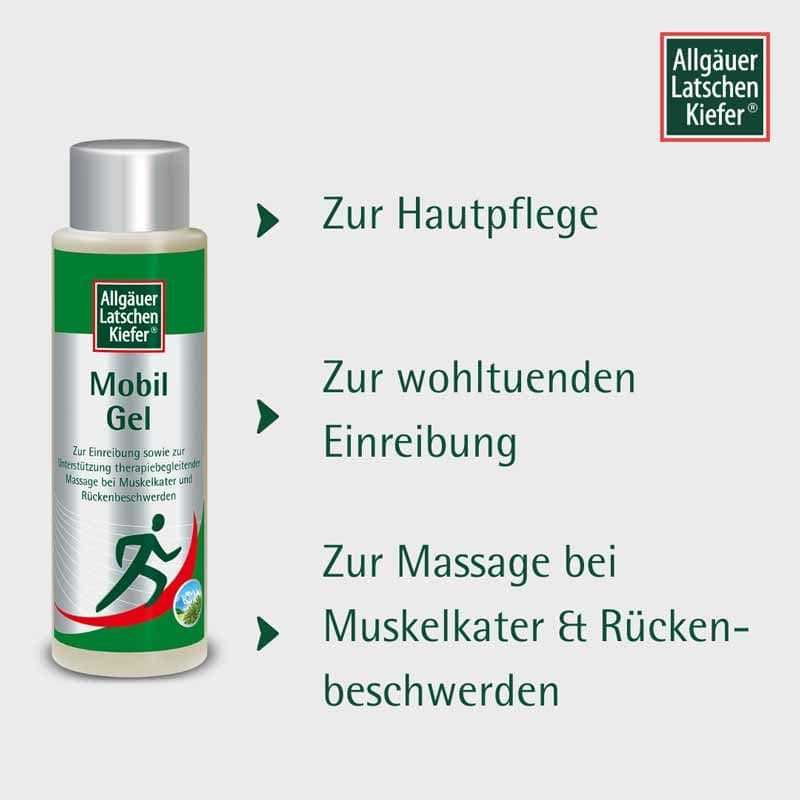 Allgäuer Latschen Kiefer Mobil Gel  250 ml Gel