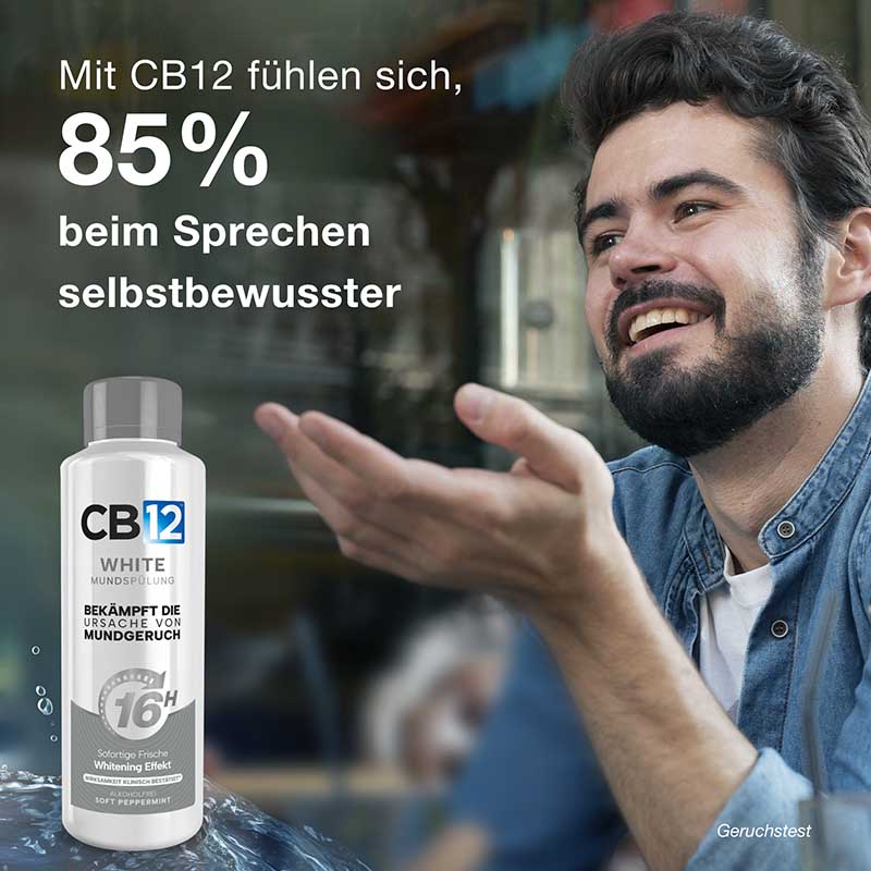 CB12 WHITE MUNDSPÜLUNG 500 ml Spüllösung