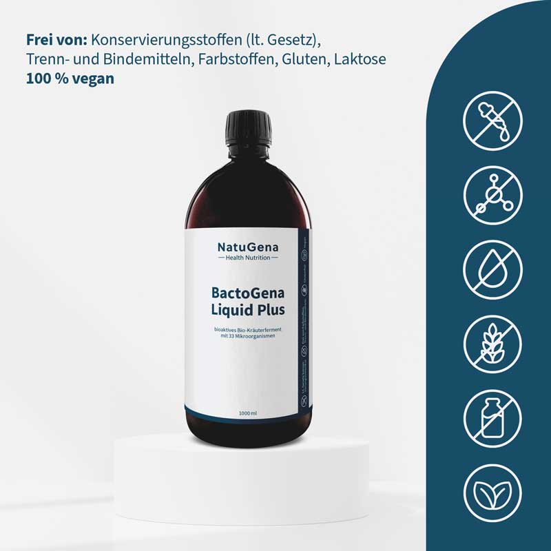 NatuGena BactoGena Liquid Plus 1000 ml Emulsion